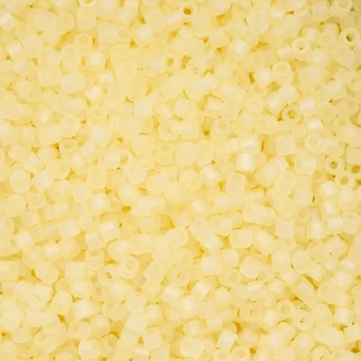 Matte Macaron AB - Yellow Cylin Beads, 5g appx. Matte Macaron AB - Yellow Cylin Beads, 5g appx.