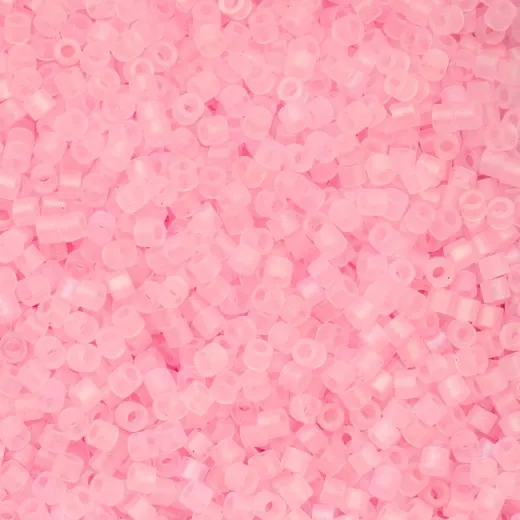 Matte Macaron AB - Dark Pink Cylin Beads, 5g appx. Matte Macaron AB - Dark Pink Cylin Beads, 5g appx.