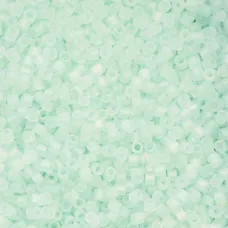 Matte Macaron AB - Crystal Sky Cylin Beads, 25gm bulk bag