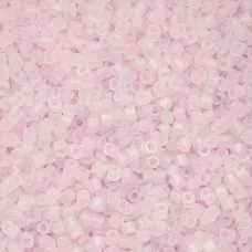 Matte Macaron AB - Pale Lavender Cylin Beads, 25gm bulk bag