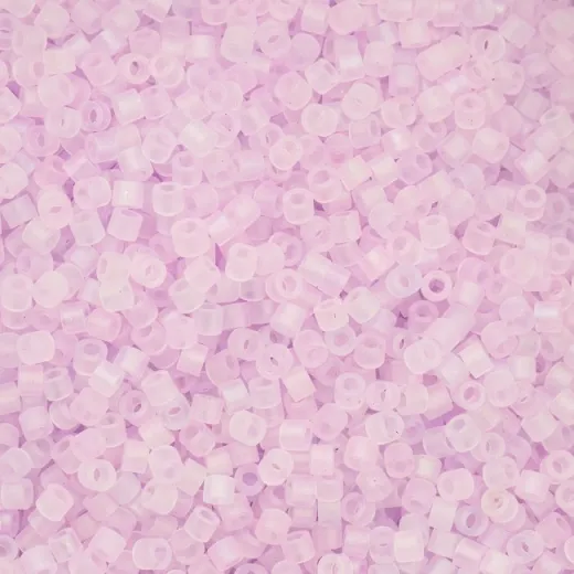Matte Macaron AB - Lilac Frost Cylin Beads, 5g appx. Matte Macaron AB - Lilac Frost Cylin Beads, 5g appx.