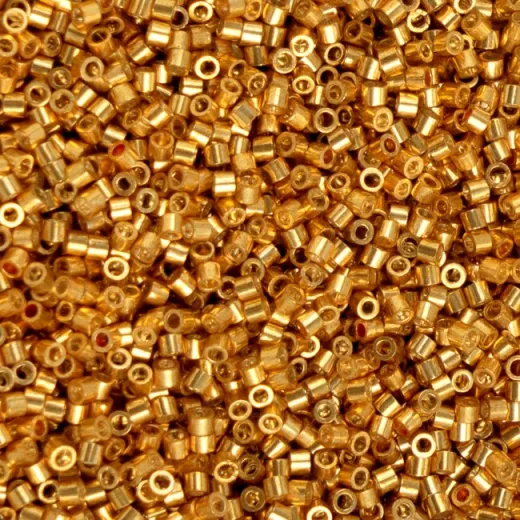 Golden Alloy Glow Cylin Beads, 5g appx. Golden Alloy Glow Cylin Beads, 5g appx.