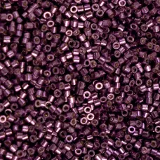 Opaque Electro Lilac Cylin Beads, 25gm bulk bag