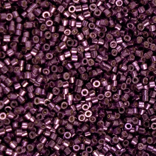 Opaque Electro Lilac Cylin Beads, 5g appx. Opaque Electro Lilac Cylin Beads, 5g appx.