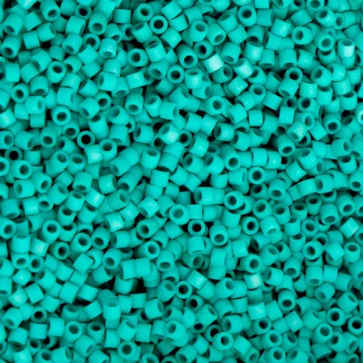 Turquoise Green Cylin Beads, 5g appx. Turquoise Green Cylin Beads, 5g appx.