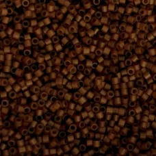 Dark Brown Cylin Beads, 25gm bulk bag