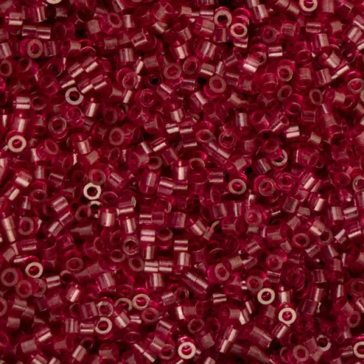 Transparent Red Wine Cylin Beads, 5g appx. Transparent Red Wine Cylin Beads, 5g appx.