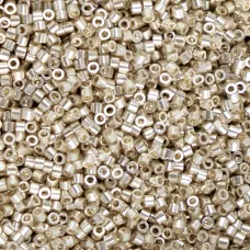 Metaluxe Silver Cylin Beads, 25gm bulk bag