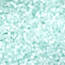 Silkfreeze Blue Cylin Beads, 25gm bulk bag