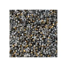 Gilded Halo Antique Silver Cylin Beads, 25gm bulk bag