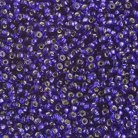 Silver Lined Royal Blue Size 10/0, 22g