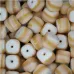 Ceramic Glazed 9mm Cubes, Tan, Wholesale Bag, Approx 250gr. Ceramic Glazed 9mm Cubes, Tan, Wholesale Bag, Approx 250gr.