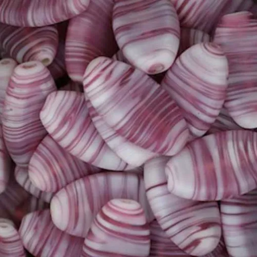 Bulk Bag Matte Glass Swirls, Oval 28 x 17mm, Pink, Approx 250 Grams Bulk Bag Matte Glass Swirls, Oval 28 x 17mm, Pink, Approx 250 Grams