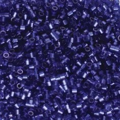 Silver Lined Sapphire Linea Beads, 30g Pack