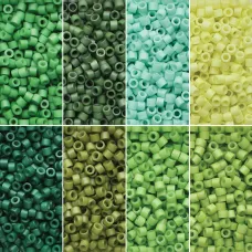 Lucky Clover Linea Bead Mix, 8 colour pack, 6g of each colour