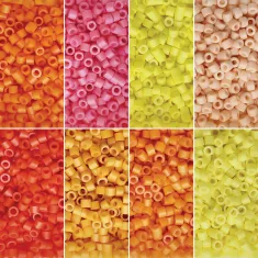 Sunny Days Linea Bead Mix, 8 colour pack, 6g of each colour