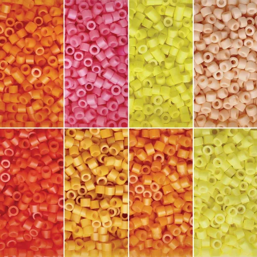 Sunny Days Linea Bead Mix, 8 colour pack, 6g of each colour