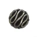 12mm Flat Designed Fancy Bead, pack of 4 12mm Flat Designed Fancy Bead, pack of 4