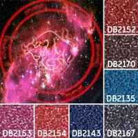 Taurus inspiration Miyuki Delica bead collection - Miyuki 11/0 Delica Beads Taurus inspiration Miyuki Delica bead collection - Miyuki 11/0 Delica Beads