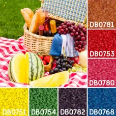 Picnic colour inspiration Miyuki Delica bead collection - Miyuki 11/0 Delica Bea... Picnic colour inspiration Miyuki Delica bead collection - Miyuki 11/0 Delica Bea...