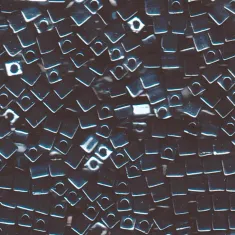Miyuki 4mm Gunmetal cubes, 250g pack