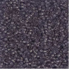 DB0386 Matte Transparent Dried Lavender Luster, Size 11/0 Miyuki Delica Beads, 5...