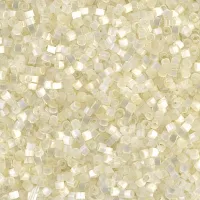 DB0672 Ivory Silk Satin, Size 11/0 Miyuki Delica Beads, wholesale pack of 50g approx.