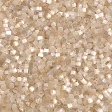 DB0673 Antique Ivory Silk Satin, Size 11/0 Miyuki Delica Beads, 5.2g approx.