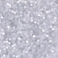 DB0676 Pale Grey Silk Satin, Size 11/0 Miyuki Delica Beads, 5.2g approx. *Being discontinued by Factory*