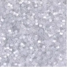 DB0676 Pale Grey Silk Satin, Size 11/0 Miyuki Delica Beads, 5.2g approx. *Being ...