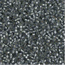 DB0689 Moss Green Silver Lined Semi-frosted, Size 11/0 Miyuki Delica Beads, 5.2g...