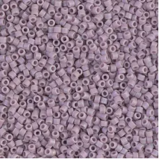 DB0875 Mauve AB Matte Opaque, Size 11/0 Miyuki Delica Beads, 5.2g approx. DB0875 Mauve AB Matte Opaque, Size 11/0 Miyuki Delica Beads, 5.2g approx.