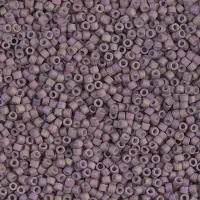 DB1064 Matte Metallic Orchid Gold Iris Miyuki 11/0 Delica Beads, 50 Gram Bag