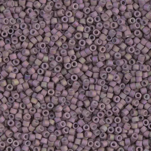 DB1064 Matte Metallic Orchid Gold Iris Miyuki 11/0 Delica Beads, 50 Gram Bag DB1064 Matte Metallic Orchid Gold Iris Miyuki 11/0 Delica Beads, 50 Gram Bag