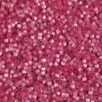 DB1807 Rose Dyed Satin Silk, Size 11/0 Miyuki Delica Beads, 5.2g approx.