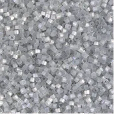 DB1816 Shadow Grey Dyed Satin Silk, Size 11/0 Miyuki Delica Beads, 5.2g approx.