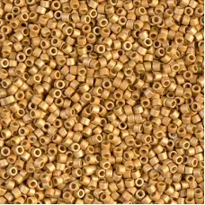 DB1832F Duracoat Galvanised Matte Gold, Colour Code 1832F, Size 11/0 Miyuki Deli...