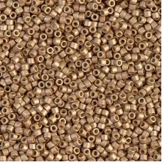 DB1834F Duracoat Galvanised Matte Champagne, Colour Code 1834F, Size 11/0 Miyuki...
