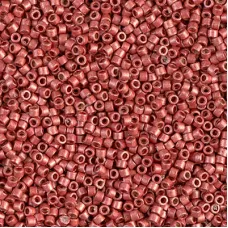 DB1838F Duracoat Galvanised Matte Berry, Size 11/0 Miyuki Delica Beads, 50 Grams