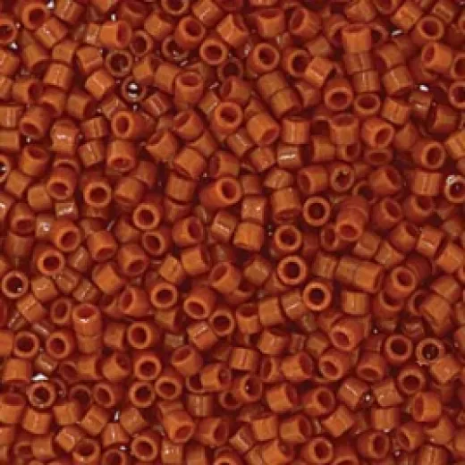 DB2109 Opaque Sienna duracoat size 11/0 Miyuki Miyuki Beads, 5.2g approx. DB2109 Opaque Sienna duracoat size 11/0 Miyuki Miyuki Beads, 5.2g approx.