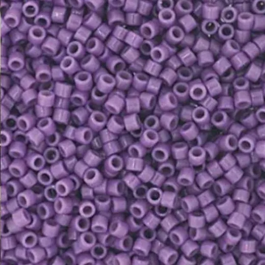 DB2139 Opaque Dark Orchid Duracoat 11/0 Miyuki Delica Beads, 5.2g approx. DB2139 Opaque Dark Orchid Duracoat 11/0 Miyuki Delica Beads, 5.2g approx.