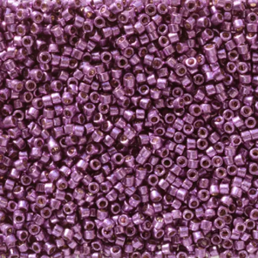 DB2508 Purple Orchid Galvanised Duracoat, size 11/0 Miyuki Miyuki Delica Beads, 50g wholesale bag DB2508 Purple Orchid Galvanised Duracoat, size 11/0 Miyuki Miyuki Delica Beads, 50g wholesale bag