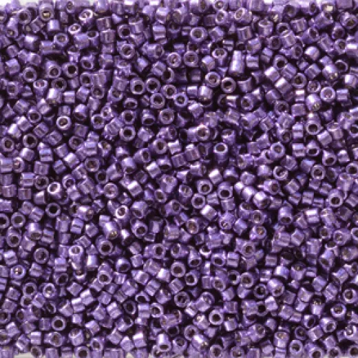 DB2509 Dark Lilac Galvanised Duracoat, size 11/0 Miyuki Miyuki Delica Beads, 5.2g approx. DB2509 Dark Lilac Galvanised Duracoat, size 11/0 Miyuki Miyuki Delica Beads, 5.2g approx.