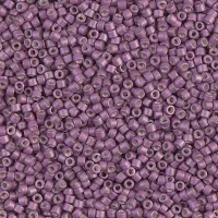 DB1173 Galvanized Matte Magenta, Size 11/0 Miyuki Delica Beads, 5.2g approx.