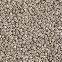 DB1176 Galvanized Matte Ash Grey, Size 11/0 Miyuki Delica Beads, 5.2g approx.