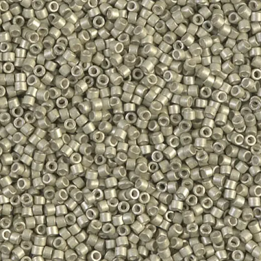 DB1181 Galvanised Semi-Frosted Aloe, Size 11/0 Miyuki Delica Beads, Wholesale 50g bag DB1181 Galvanised Semi-Frosted Aloe, Size 11/0 Miyuki Delica Beads, Wholesale 50g bag