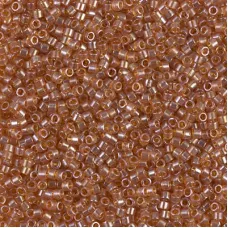 DB1221 Transparent Marigold Luster, Size 11/0 Miyuki Delica Beads, 5.2g approx.
