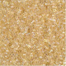 DB1252 Transparent Crystal Ivory Luster, Size 11/0 Miyuki Delica Beads, 5.2g app...