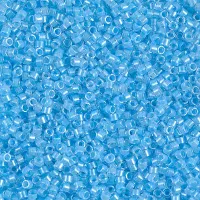 DB2039 Luminous Ocean Blue, Size 11/0 Miyuki Delica Beads, 5.2g approx.