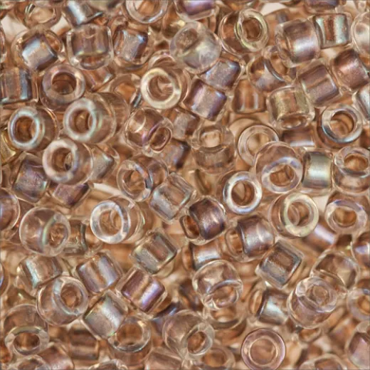 DBM0064 Miyuki Miyuki Delica Beads Beads Ivory AB Lined-Dyed, Size 10/0 Miyuki Delica Beads, Colour code -64 - 50g Bag DBM0064 Miyuki Miyuki Delica Beads Beads Ivory AB Lined-Dyed, Size 10/0 Miyuki Delica Beads, Colour code -64 - 50g Bag